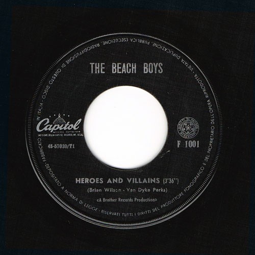 Beach Boys ‎– Heroes And Villains